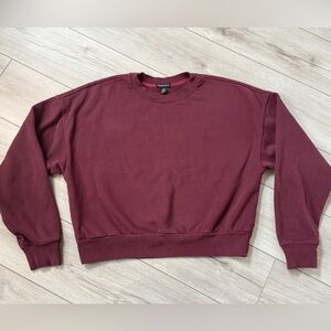 Beyond Yoga Burgundy Sweatshirt | size Large